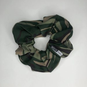 White Ivy Scrunchie Cammo