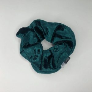 White Ivy Scrunchie Emerald