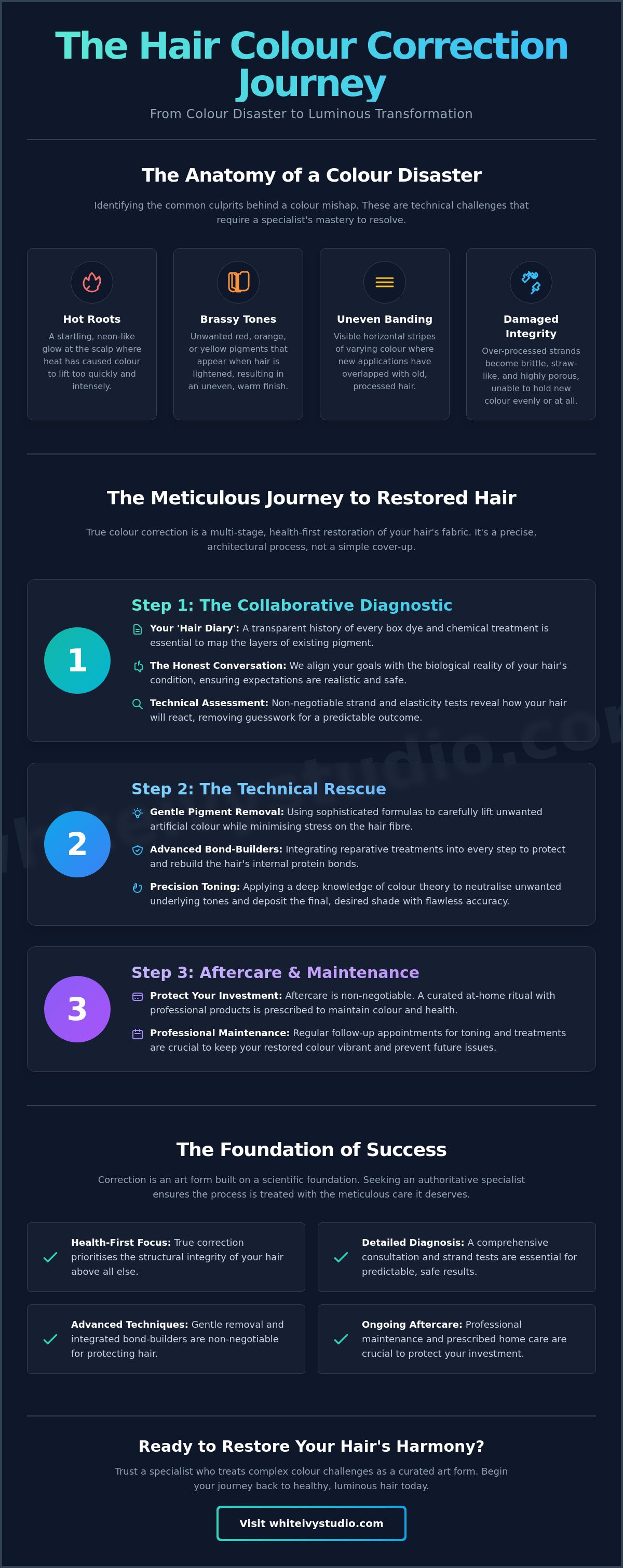 Hair Colour Correction Process: A Melbourne Case Study in Restoration