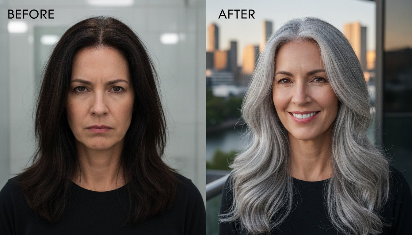 Natural Grey Hair Transition Specialist: Your Guide to a Sophisticated Silver Evolution in Melbourne