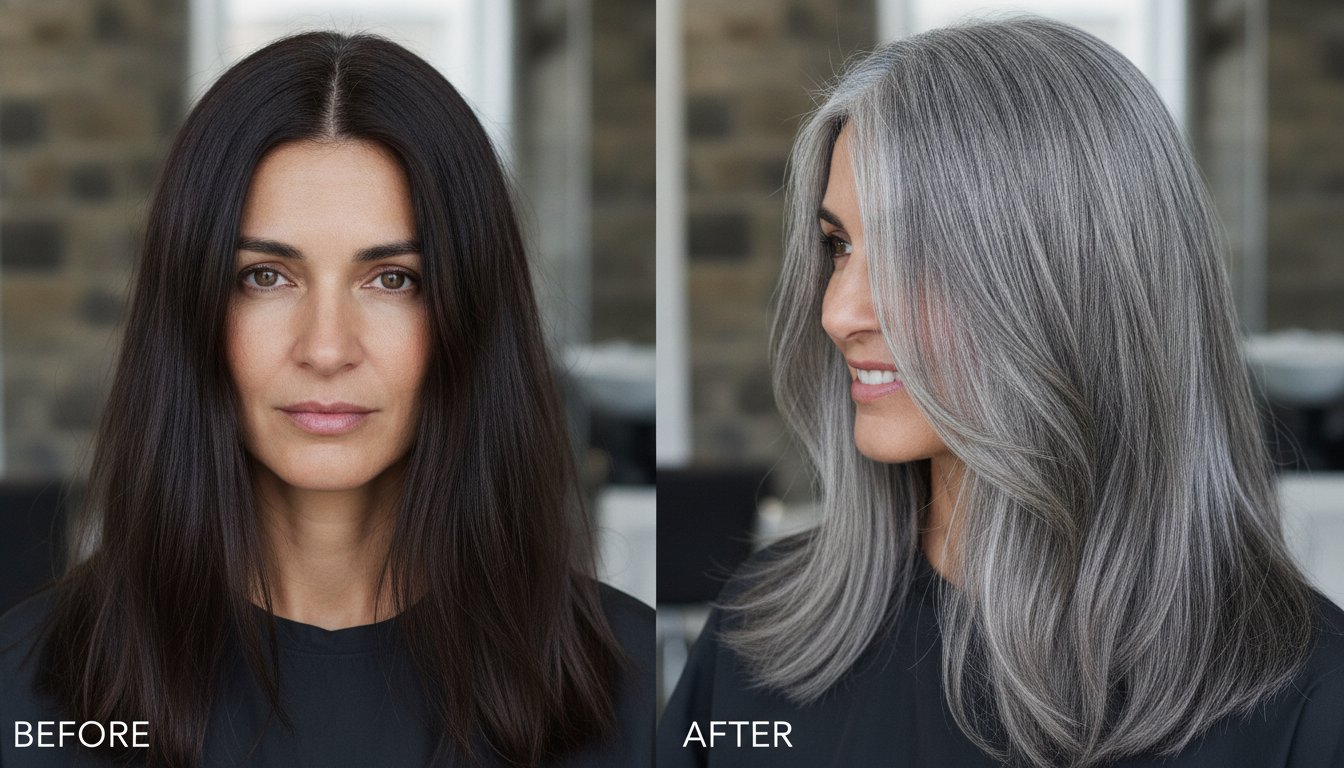 Grey Blending vs Full Colour: Melbourne Salon Guide
