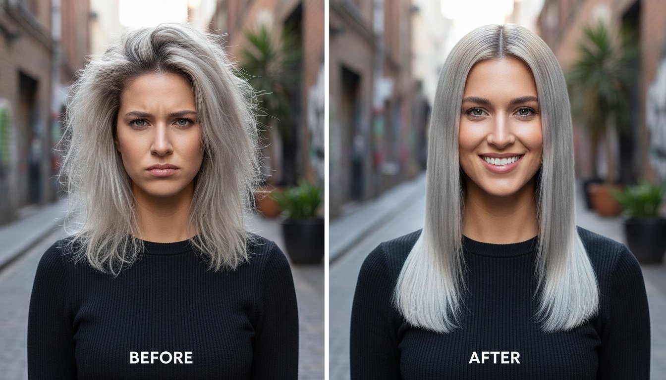 Nanoplasty for Blonde Hair Melbourne: The Ultimate Smoothing Ritual for Lightened Locks