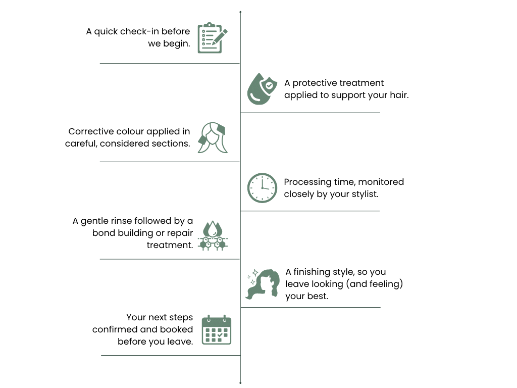 The Three Step Protocol graphic